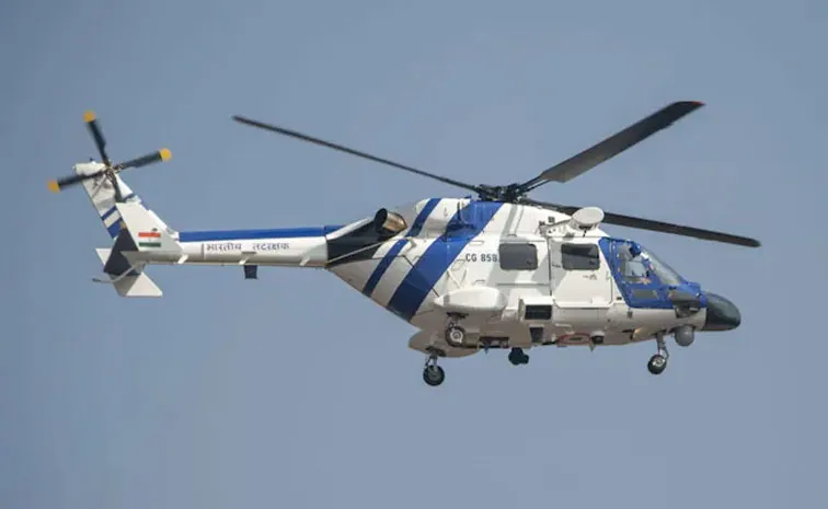 3 Missing As Coast Guard Chopper Makes Emergency Landing In Sea Near Gujarat