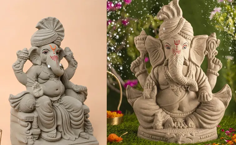 Ganesh Chaturthi 2024 Clay Ganesh best for pooja