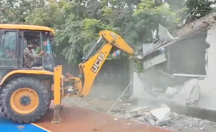 Hydra Demolitions In Sangareddy International School