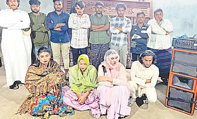 Obscene dance party busted in Bandlaguda