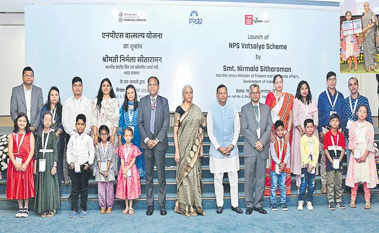 NPS-Vatsalya: Nirmala Sitharaman launches NPS Vatsalya scheme for minors