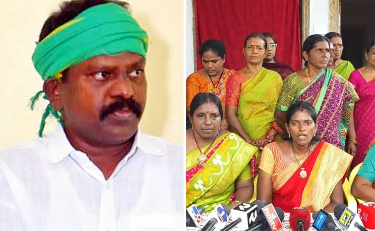 Women Angry On Tiruvuru MLA Kolikapudi Srinivasa Rao