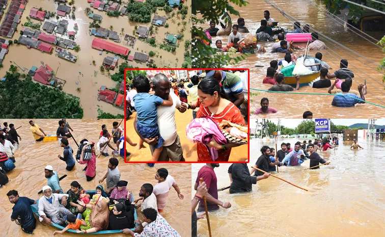 AP Telangana Heavy Rains Flood Updates Sep 4 2024 Latest News Telugu