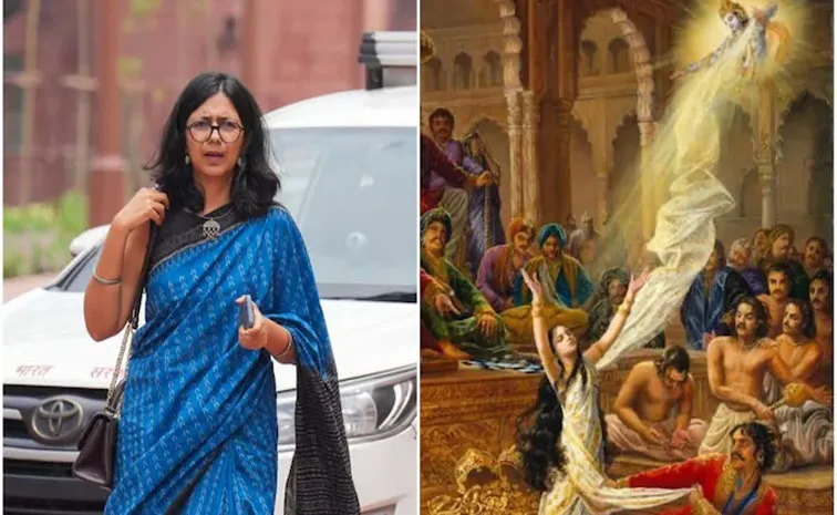 Swati Maliwal Draupadi cheerharan post after bail to Bibhav Kumar