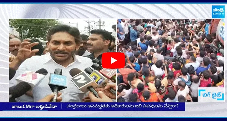 YS Jagan Mohan Reddy Sensational Comments On Chandrababu