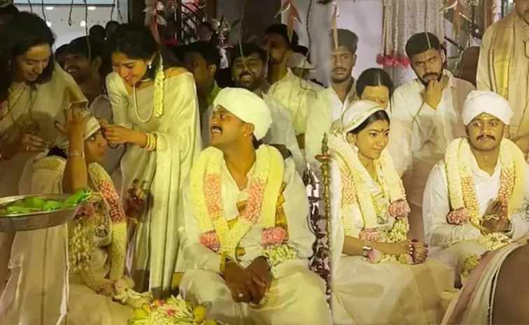 Sai Pallavi Sister Marriage Photos And Videos Viral