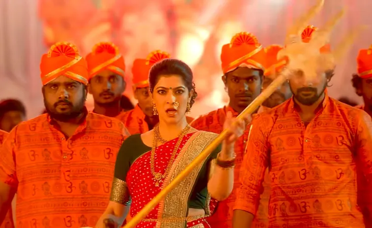 Mr Celebrity: Varalakshmi Sarathkumar Gajanana Song Released