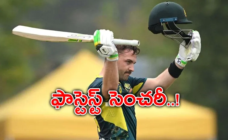 Josh Inglis blasts fastest T20I century by an Australian