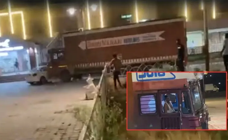 Video: Denied Food Drunk Driver Rams Truck Into Hotel In Pune