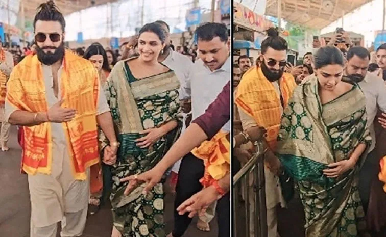 Vinayaka Chaivithi 2024 Deepika Padukone Green Saree hidden meaning