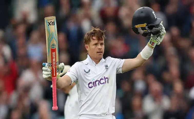 Captain Popes hundred puts England on top on Day 1