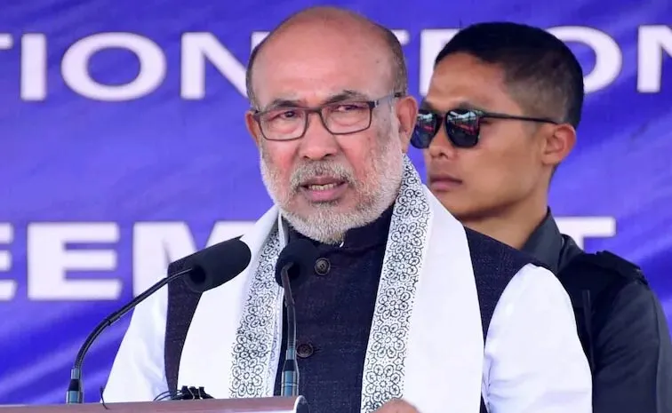 Manipur Chief Minister Biren singh Demand List For Centre