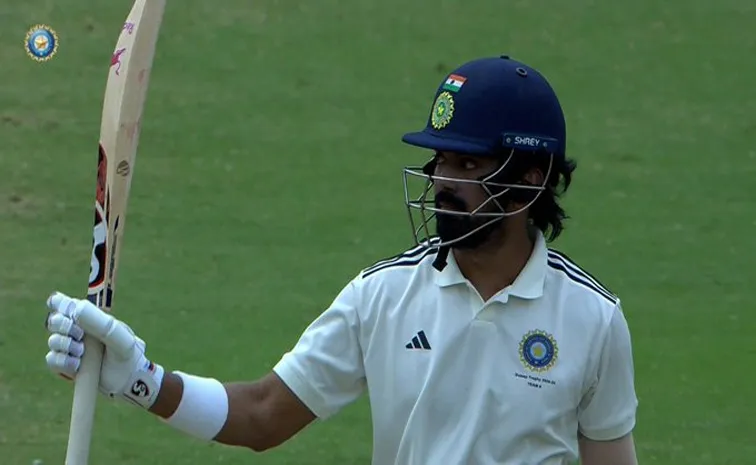 Duleep Trophy 2024 IND A VS IND B: KL Rahul Scored Fifty