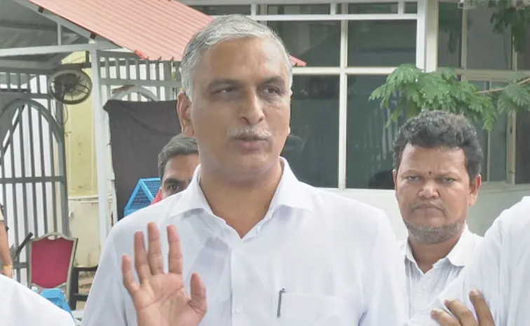  BRS MLA Harish Rao Serious On Congress Govt Over PAC Chairman