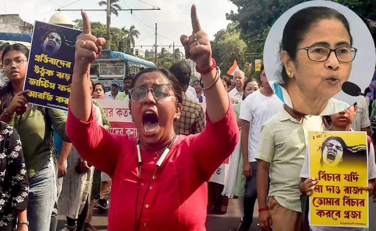 Kolkata doctors mother alleges Mamata Banerjee is lying