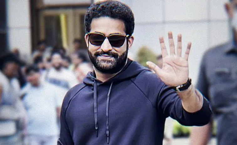 Jr NTR Arrives In Mumbai For Devara Promotions