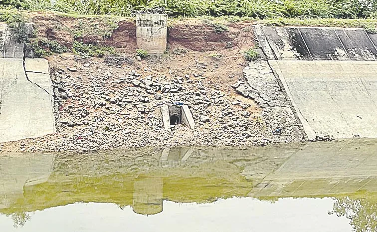 Sagar Left canal damaged in many places: Nalgonda