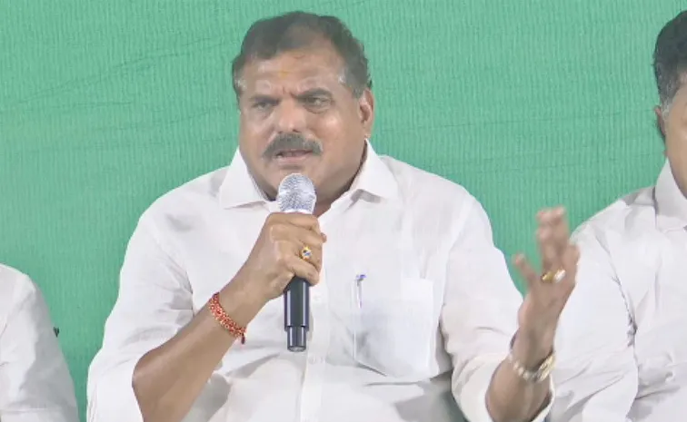 YSRCP MLC Botsa Satyanarayana Slams AP Govt Over Steel Pant Issue