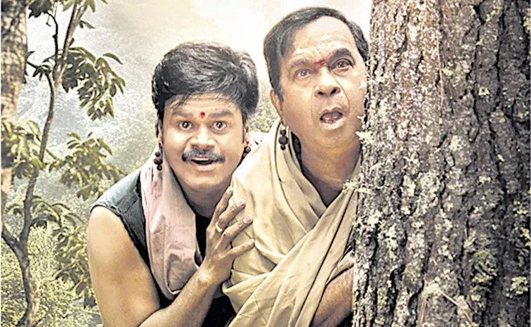 Brahmanandam and Sapthagiri’s character posters from Kannappa out