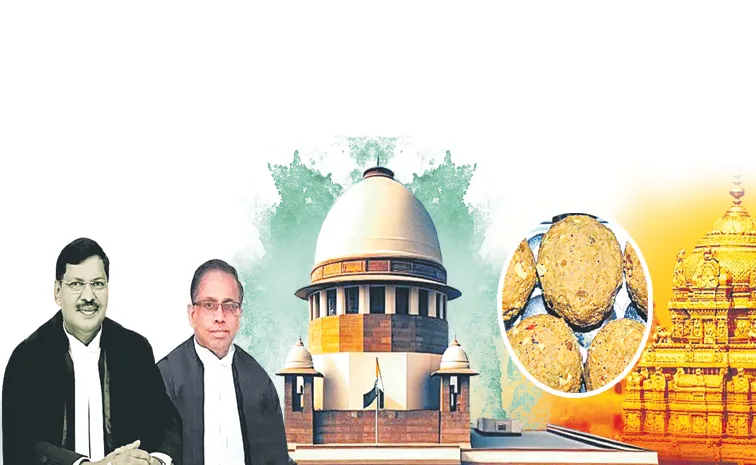 Supreme Court Fires On Chandrababu Govt About TTD Laddu Issue