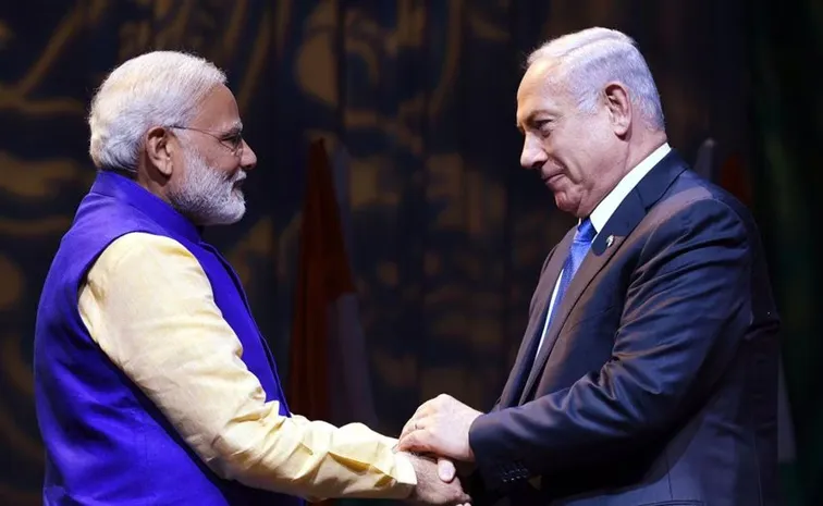 PM Narendra Modi Speaks with Israeli PM Netanyahu on Recent Developments in West Asia