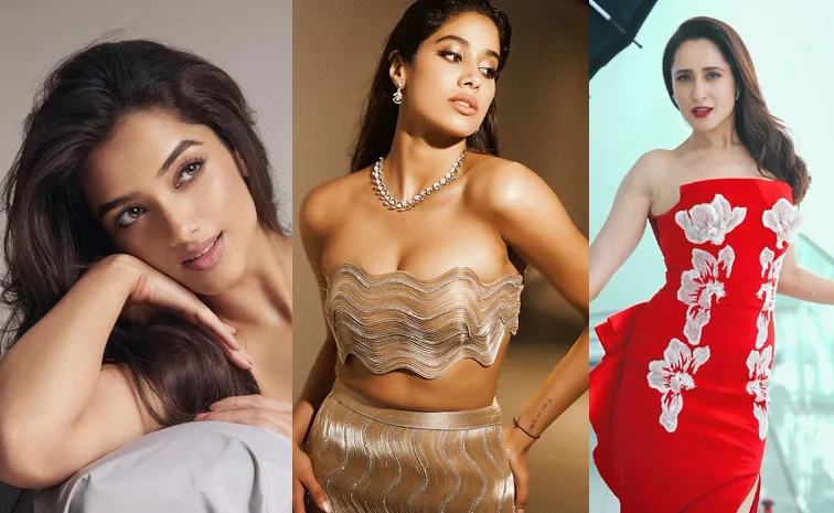 Janhvi Kapoor And Bhagyashree Borse Latest