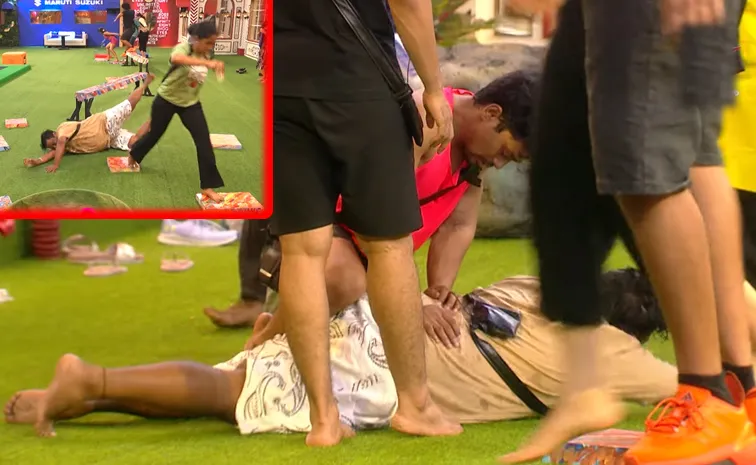 Bigg Boss Telugu 8 Tasty Teja Fall Down On Earth