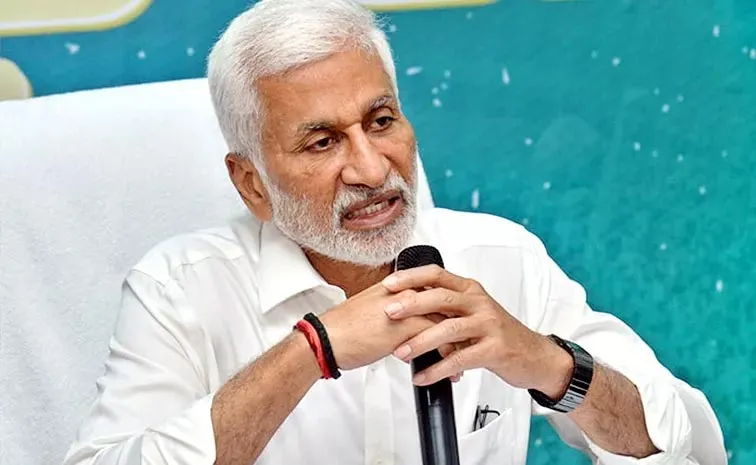 Ysrcp Mp Vijayasai Reddy Fires On Tdp Social Media Posts