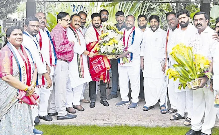 BC caste community representatives met with CM Revanth Reddy