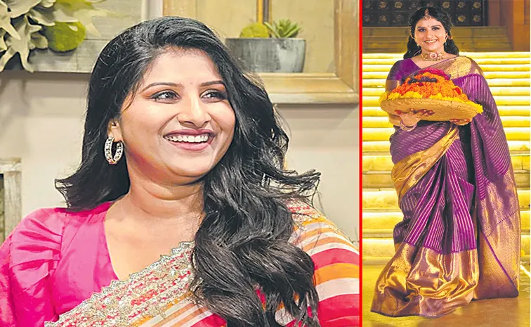 Sakshi Special Interview About Singer Mangli On Bathukamma Songs