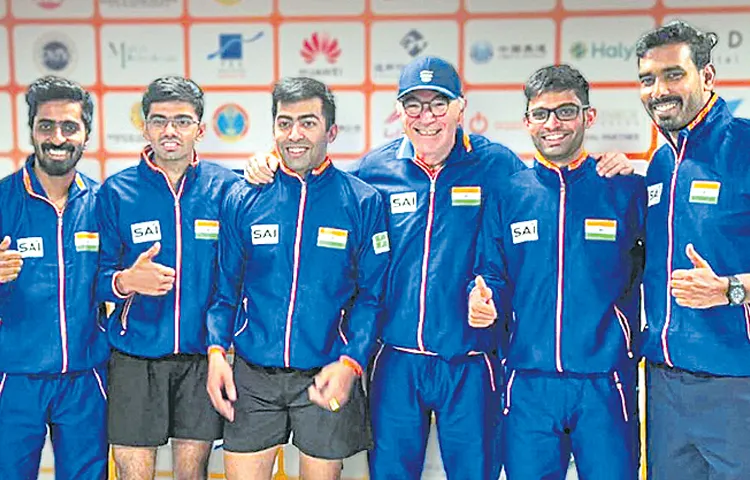 Bronze for Indian Mens TT Team