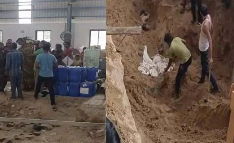 several labourers deceased in tragic accident construction site Gujarat