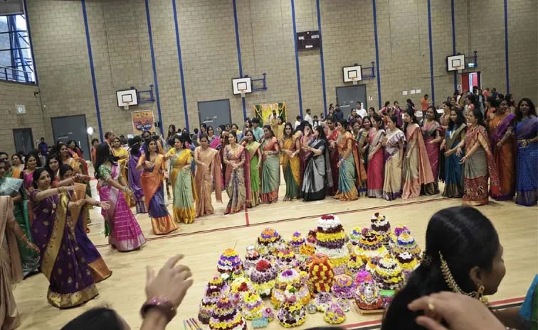 Grand Bathukamma Celebrations Reading United Kingdom