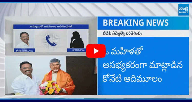 TDP MLA Koneti Adimulam Audio Leaked