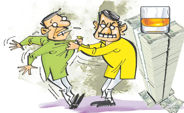 TDP Govt commission is 30 percent in Liquor Syndicate