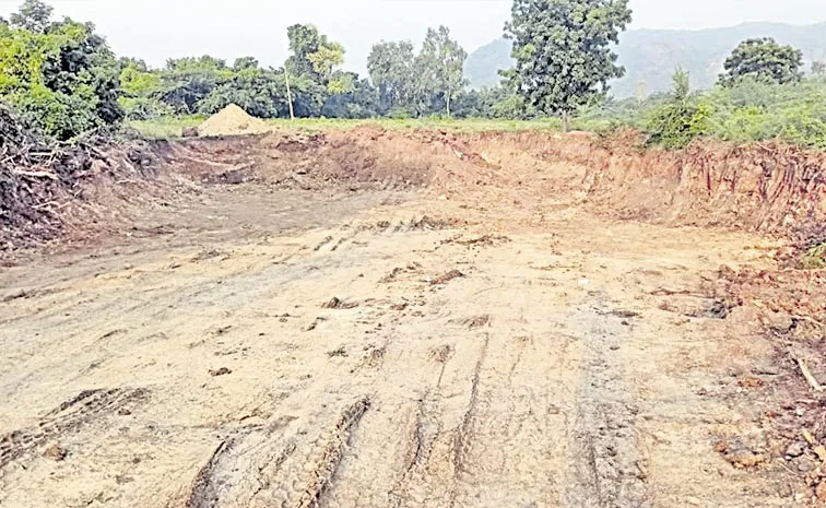 TDP leader illegal mining in Guntur