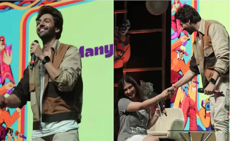 Kartik Aaryan blushes as fan proposes to him with an adorable poem