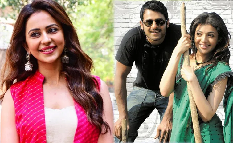 Rakul Preet Singh Comments On Prabhas And Kajal Agarwal