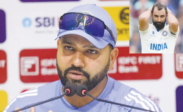 Dont Want To Bring Shami To Australia Says Rohit Sharma Explains Why