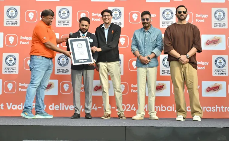 Swiggy recently set a Guinness World Record