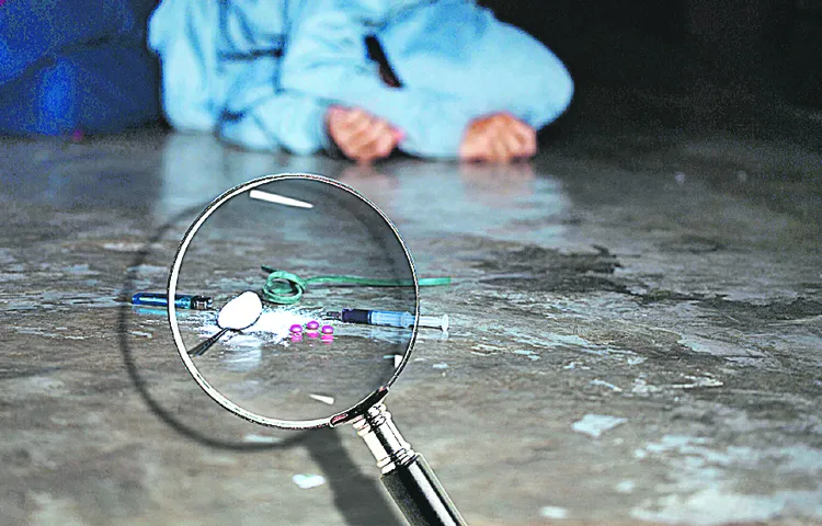 Phone calls to TG NAB on drug affected children