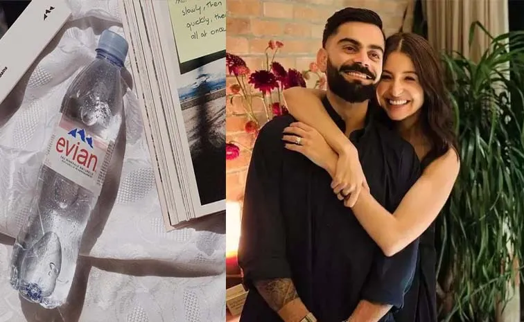 Virat Kohli Anushka Sharma Drinking Water Specially Imported As Well