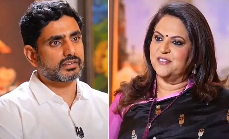 Nara Lokesh shock Navika Kumar question