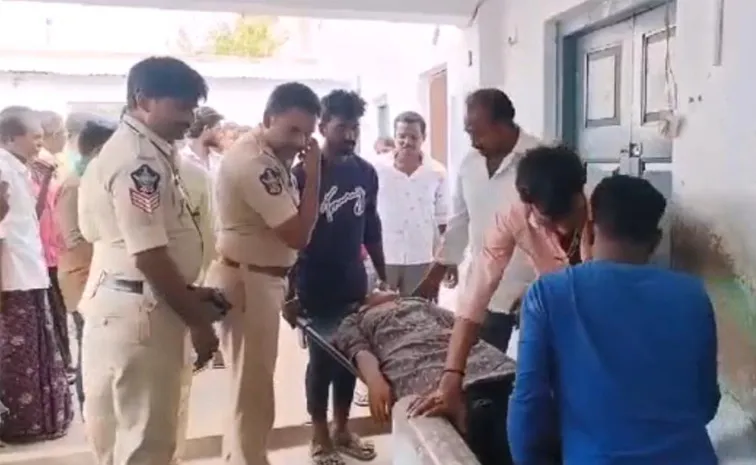 Love Couple Commits Suicide After Falling Under A Train At Pedakakani