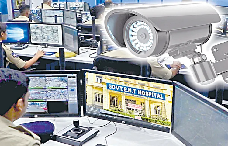 Police surveillance on government hospitals