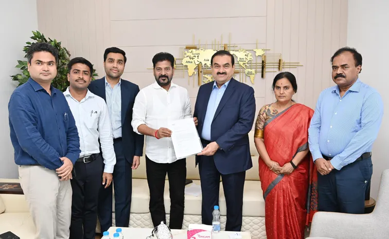 Adani Foundation Donates Rs 100 Crore to Telangana Skills University