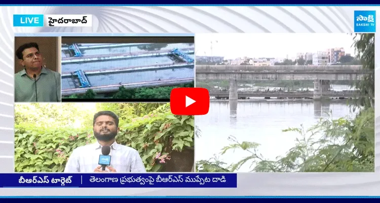 MLA KTR Strong Counter To CM Revanth Reddy On Musi River Development