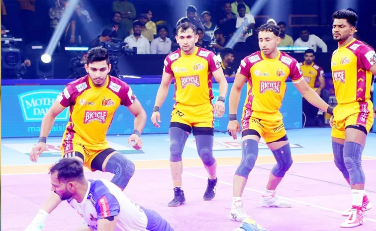 PKL 2024 25 Tamil Thalaivas beat Telugu Titans 44 29