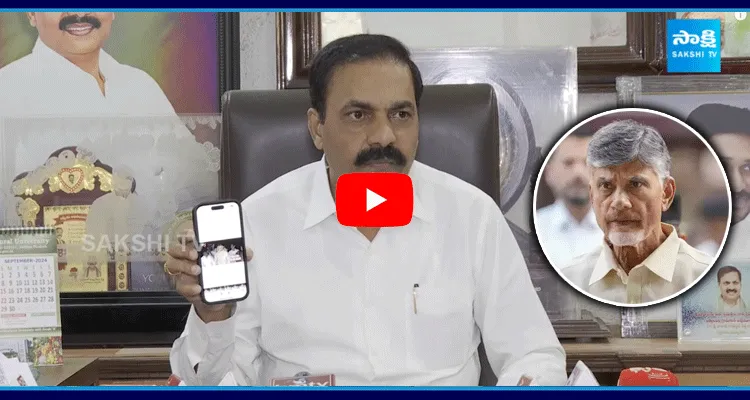 Kakani Govardhan Reddy Comments On Chandrababu Naidu