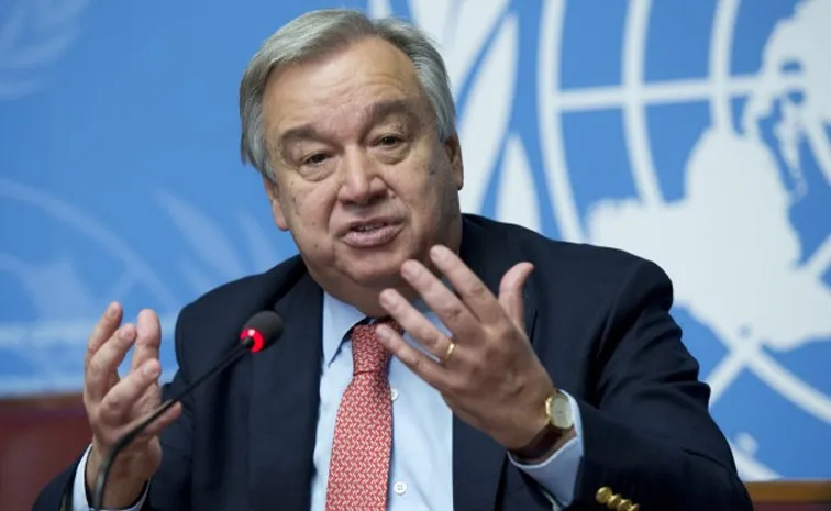 Israel bans Entry Of Secretary General Antonio Guterres